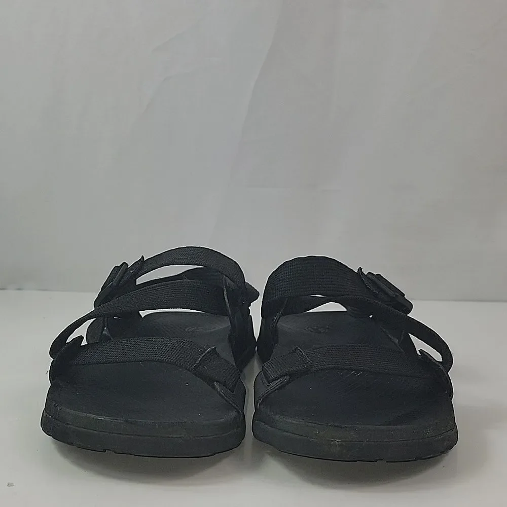 Chaco Lowdown Black Adjustable Strap Men's Outdoor Sandals